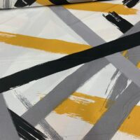 כותנה מודפסת דגם ART רוחב 2.5 מטר